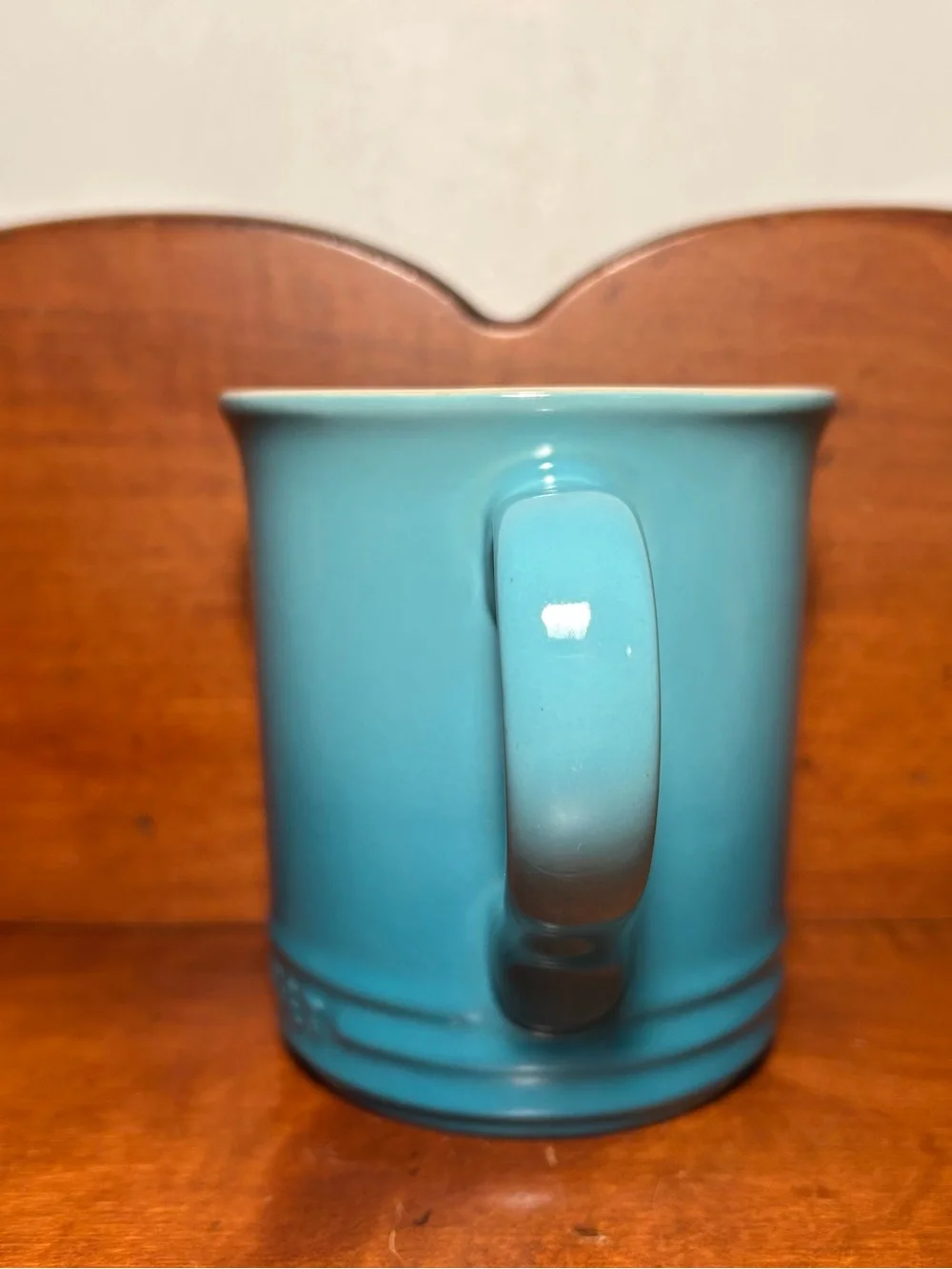 Le Creuset Turquoise Blue Stoneware Mug